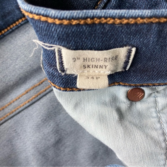 Madewell Petite 9" Mid-Rise Skinny Jeans in Larkspur Wash - Picture 8 of 10